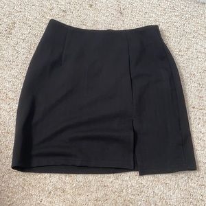 Black skirt
